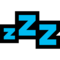 Zzz emoji on Microsoft